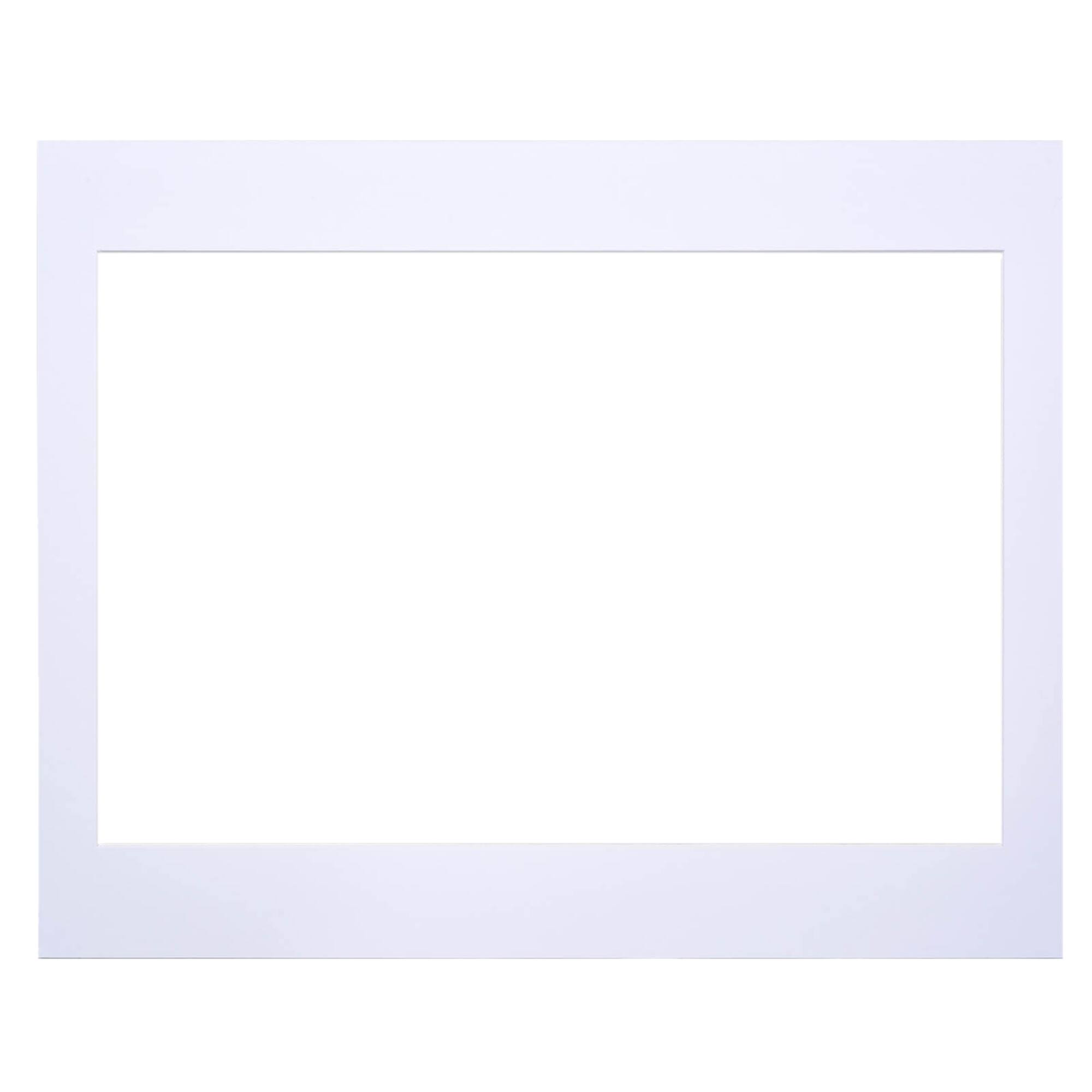16" x 20" White Mat by Studio Décor®, 12" x 18" Opening Size